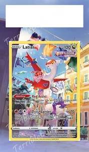 Pokemon Extended Art Inserts for PSA Slabs- Latias GG20 Crown Zenith - Picture 1 of 1