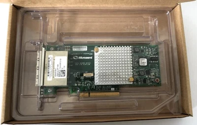Microsemi Adaptec Oracle ASA-80165H 16 Port External SAS HBA SFF8644 7310615 - Image 1 of 4