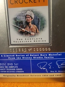 Walt Disney Treasures Davy Crockett Televised Series DVD Tin # 11329 New Sealed - Picture 1 of 6