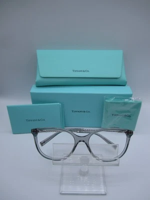Marco de gafas Tiffany & Co TF2168 Col 8270 gris cristal con plata talla 54-17 Foto 1 de 4