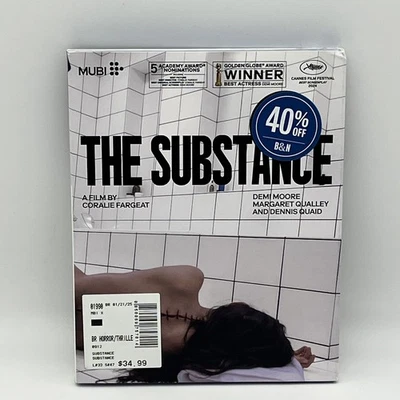 The Substance (Blu-ray Disc, 2025) New Sealed w/Slipcover - Image 1 of 4