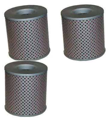 Filtro de óleo HF126 - Pacote com 3 para 73-88 Kawasaki KZ750-1300 ZN1300 - Imagem 1 de 2