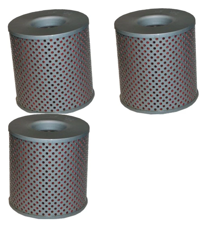 Filtro de aceite HF126 - Paquete de 3 para 73-88 Kawasaki KZ750-1300 ZN1300 Foto 1 de 2