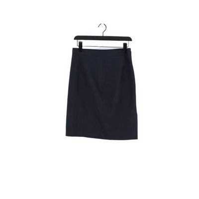 Benetton Women's Midi Skirt UK 12 Blue Polyester - Image 1 of 4