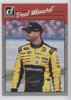 2023 Panini Donruss NASCAR Retro 1990 Silver Paul Menard #198 - Image 1 of 2
