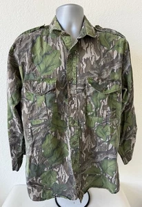 Vintage Mossy Oak FULL FOLIAGE Shirt Men’s Large Green Brown Camo Hunting USA - Picture 1 of 10