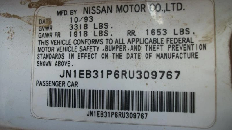 Used Automatic Transmission Assembly fits: 1994 Nissan Sentra AT 1.6L 4 speed 21 — 第 1/4 张图片