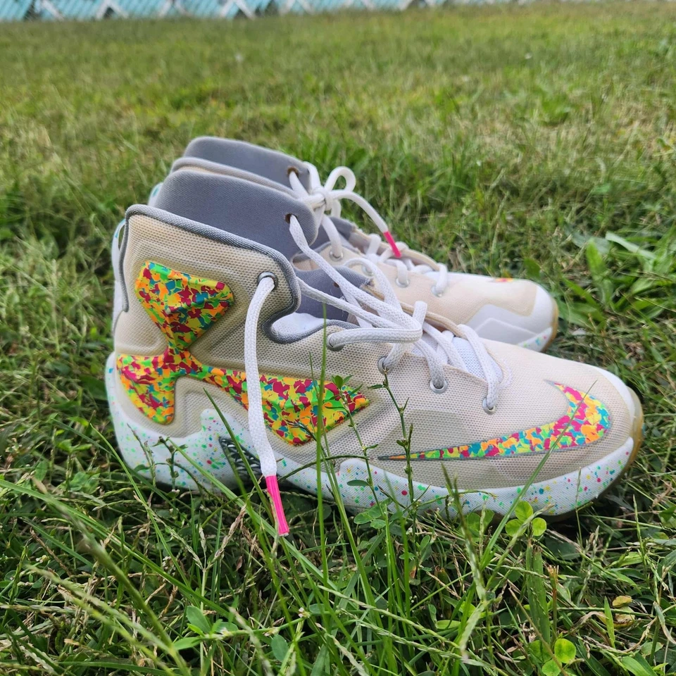 Кроссовки Nike Lebron XIII 13 QS Fruity Pebbles High Top - Изображение 1 из 4