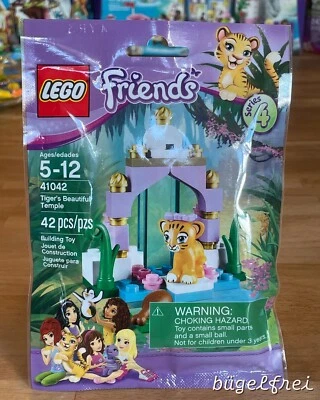 LEGO Friends 41042 Hermoso Templo del Tigre — Retirado — Nuevo en Bolsa de Polietileno Sellada Foto 1 de 4