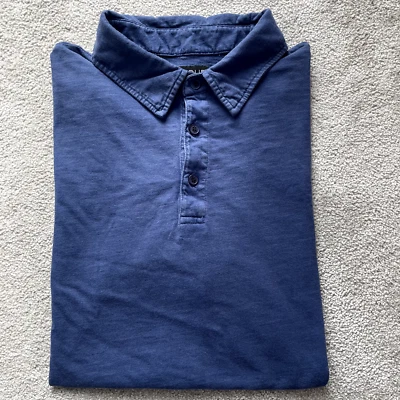 Camisa Polo Goodlife Para Hombre X-Grande Azul Manga Corta Botón Frontal Vieira Foto 1 de 4