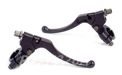 AMBOS LATERALES FRENO Y EMBRAGUE PALANCA PERCHA SE ADAPTA A HONDA DIRT BIKE Foto 1 de 2