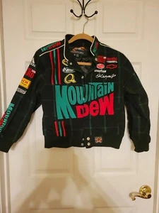 Children's Dale Earnhart Jr. Mountain Dew Jacket, sz M (7-8) - Picture 1 of 6