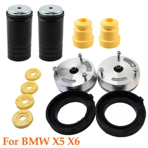 Front Strut Shock Top Mount Support Upper Lower Bump Stops For BMW X5 E70,X6 E71 - Picture 1 of 12