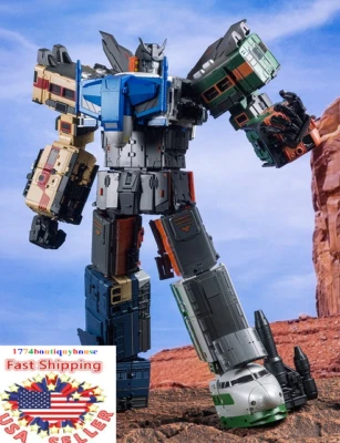 NEW Moon Studio MS 01 TO 06 COMBINATION TRANSFORMERS Trainbot Raiden 50 CM USA - Image 1 of 4