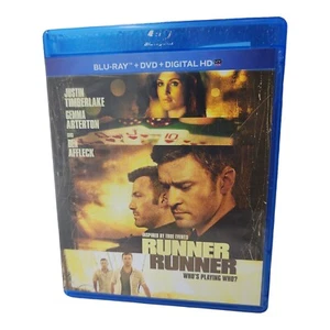 RUNNER RUNNER Blu-ray Disc & DVD Justin Timberlake Ben Affleck online poker - Picture 1 of 3