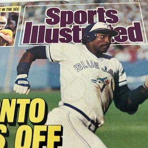 Sports illustrated Oct 5, 1987 "Toronto Takes Off" Llyod Moseby - Picture 1 of 7
