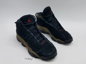 Nike Air Jordan 13 Retro "Olive" (GS) Boy's Size 7Y Sneakers Black Olive - Picture 1 of 12