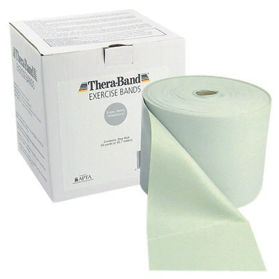 Hygenic 10065 Thera-band 50 Yard Exercise Band Color Silver