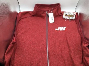 New Cutter & Buck Vest Jacket Zipper XXL Red - Picture 1 of 5