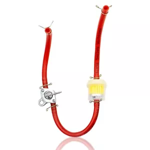 KIT DE VÁLVULAS PETCOCK DE LÍNEA DE COMBUSTIBLE ROJA 50CC-250CC BAJA APOLLO TAOTAO ATV QUAD BICICLETA DE TIERRA - Imagen 1 de 4