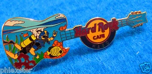 NABQ ANTIGUO FARAÓN EGIPCIO BUCEO MAR ROJO GUITARRA Hard Rock Café PIN LE - Imagen 1 de 1