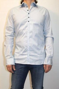 CAMICIA 154 €-70% AGLINI UOMO A121.29 RIGHE mis.disp. 43 + 44 P/E. - Imagen 1 de 2