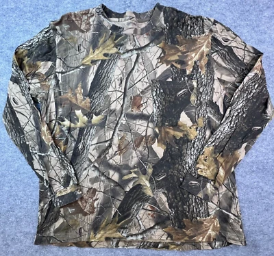 Outfitters Ridge Shirt Men's Extra Large Long Sleeve Hunting Camo Hunting Brown - Image 1 of 4