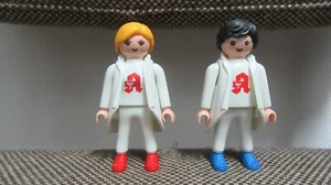 Playmobil - Promocional Promo - Farmaceutico Farmaceutica Doctor Duo - (USADO) R - Bild 1 von 2