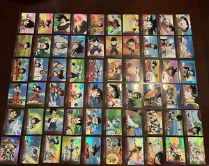 2000 Artbox Dragon Ball Z Holochrome Chromium Archive Base Card Set 80 Cards - Picture 1 of 11