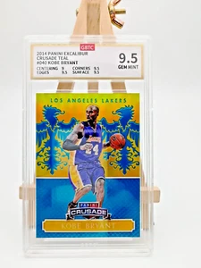 2014-15 Panini Excalibur CrusadeTeal Kobe Bryant GBTC 9.5 23/35 #40 JX - Bild 1 von 2
