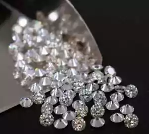 70 Pcs Loose Lab-Grown CVD Diamond LOT 1.50mm Round D Color IF CLARITY Certified - Picture 1 of 6
