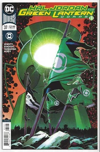 HAL JORDAN AND THE GREEN LANTERN CORPS #37 VARIANT ~ 2016 NEAR MINT+ 9.6 - Picture 1 of 2