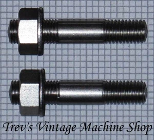 BSA Bantam D7,D10,D14 long stainless steel carburetor studs & nuts BSF/BSCy IS8 - Picture 1 of 2