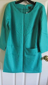 SZ 6 J. Crew Jules Retro Jade Dress - Picture 1 of 1