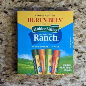 Burt's Bees x Hidden Valley Ranch Dippers (Sealed) NEW Limited Edition IN HAND - Picture 1 of 9