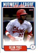 2019 Choice Midwest League All-Stars #39 Delvin Perez Rookie St. Louis Cardinals