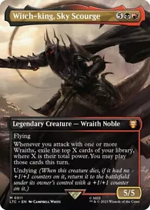 Witch-king, Sky Scourge - Foil - Borderless - TCG - UNGRADED - Bild 1 von 1