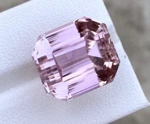 VVS 30.07 Ct Natural Pink Kunzite Gemstone Emerald Cut From Afghanistan - Picture 1 of 3