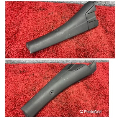BMW E46 Convertible Rear Left & Right Side Lateral Trim Panel Black Set OEM 117K - Image 1 of 4