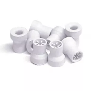 DENTAL PROPHY CUPS SNAP-ON DISPOSABLE LATEX FREE REGULAR WHITE BAG 50 TO CLEAR - Picture 1 of 3