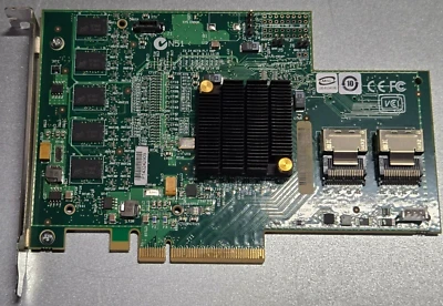 IBM FRU 43W4297 ServeRAID-MR10i SAS/SATA RAID Controller Module Card PCIe - Image 1 of 4