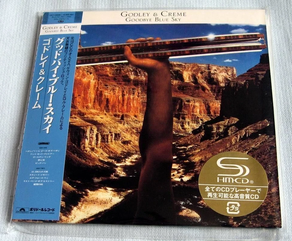 Godley & Creme - Goodbye Blue Sky / JAPAN MINI LP SHM-CD NEW +5 bonus Kevin Lol - Image 1 of 1