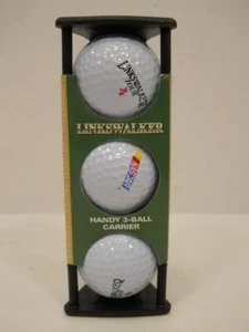 NASCAR Logo 3 Linkswalker Tour Golfballs with 3 Ball Caddi Clip Carrier - Picture 1 of 1