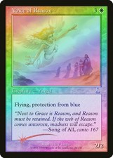 Voice of Reason FOIL Urza's Destiny PLD White Uncommon MAGIC CARD ABUGames