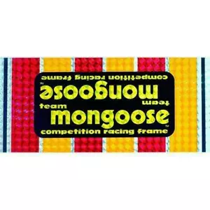 Mongoose - 1980 Team - prism Decal set - Old school bmx - Picture 1 of 6
