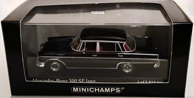 Minichamps 1965 MERCEDES BENZ 300 SE Lang - Black Heckflosse Beauty - 1:43 scale - Image 1 of 4