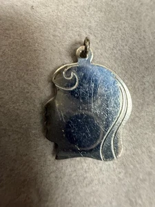 Vintage Linda 5-18-52 Sterlingsilber Retro Geburtsurkunde Charm Anhänger 7122 - Bild 1 von 3