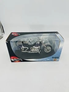 Vintage 2000 Hot Wheels Harley Davidson Dyna Wide Glide 1:10 Motorcycle NEW RARE - Picture 1 of 6