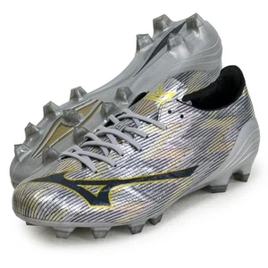 Mizuno Alpha 2 Japan Silver P1GA256004 Soccer Cleats Men's US6-12 w/Box New - Picture 1 of 10