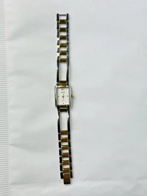 Reloj Mujer Vintage, Acero Inoxidable, Con Batería Y Funcionando, Dos Tonos A6 Foto 1 de 4